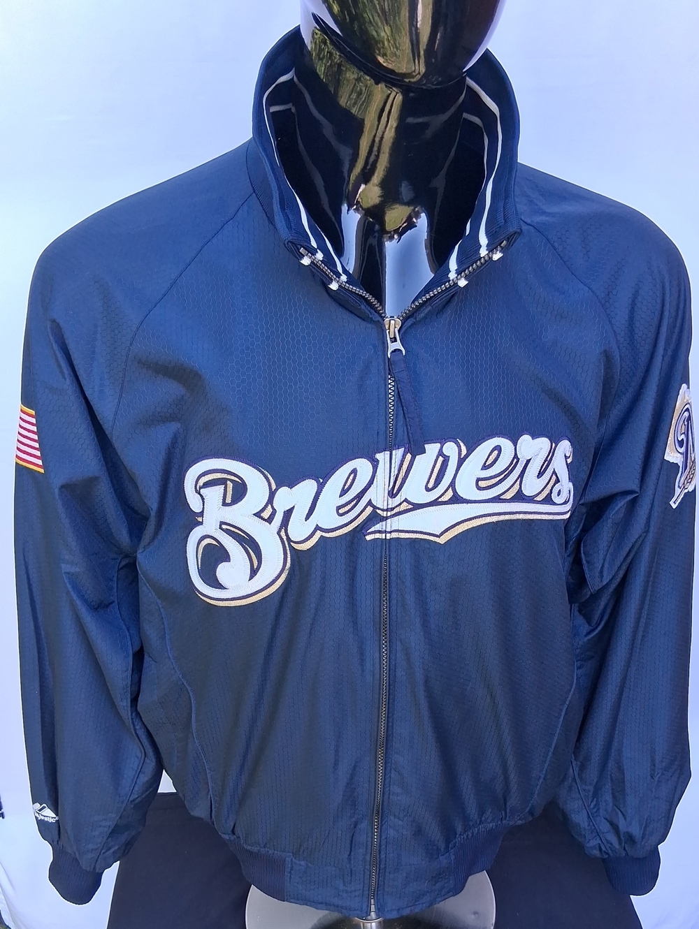 Milwaukee Brewers Authentic Dugout Jacket